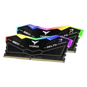 T-Force Delta 32GB CL-38 RGB (2 x 16GB) DDR5 6000MHz RAM (Black)